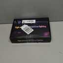 Interior Car LED Strip Lights, Acrylic LED Lights for Car with Dynamic Dreamcolor Chasing, Ambient Lighting Kits Music Sync Wireless APP and RF Remote Control (6 in 1) (6 pieces (dimensions not specified))