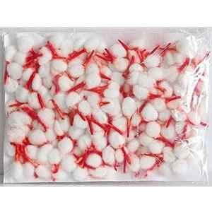 Rastogi Handicrafts Cotton Wool Oil Lamp Wicks - Approximately 70 Wicks Indian Puja Batti Hindu Puja Rui Wick