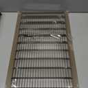 20x12 Floor Return Air Grille Fit 12x20 and 20x12 Duct Opening,Jumpable Floor Vent Cover Grille,Heavy Duty Floor Air Return Vent Cover Grill,Outer Dimensions: 21.75"W X 13.75"H, For 20"Wx12"H-Duct Opening