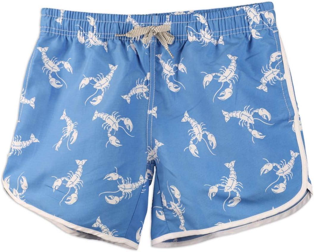 Womens Board Shorts Beach Quick Dry Fabric Swim Slim Trunks Ocean Travel Sports (Blue, XL)