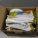 160 Pack Canvas with Easel Miniature Painting Kit with Wooden Easel and Blank Canvas Boards, Detail Paint Brushes Set for Kids Adults Couples Paint Party Supplies Paint and Sip Date Night Kits