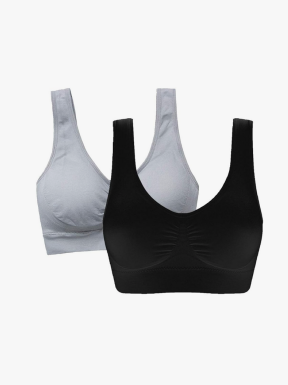 Women's Comfort Workout Sports Bra Low-Impact Activity Sleep Bras, size 3XL