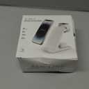 Wireless Charging Station, 3 in 1 Fast Wireless Charger Stand for Multiple Devices Apple Watch Ultra Series 11 10 9 8 7 6 SE 5 4 3 2, iPhone 17 16 15 14 13 12 11 Pro Max/Plus/Air/X/XS/XR/SE, Airpods (White)