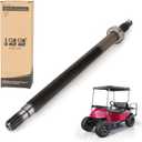 10L0L Driver Side Rear Axle Shaft for 1994.3-2009 EZGO TXT, Medalist, ST, MPT Gas Golf Cart, Includes Bearing, OEM# 72056G01 72056-G01 (ONLY for Gas Cart)