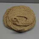 Honeydak Boho Decor Hanging Wall Baskets for Kitchen 3 Pack Teardrop Baskets with Hooks Storage Fruit Onion Vegetable Potato for Home 3 Sizes(Linen,Hemp Rope)