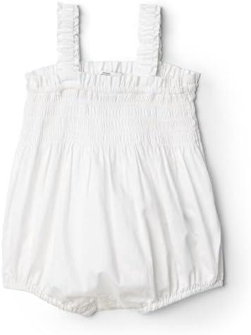 Amazon Essentials x Sofia Grainge Baby Girls' Woven Sleeveless Ruffle Romper N/B