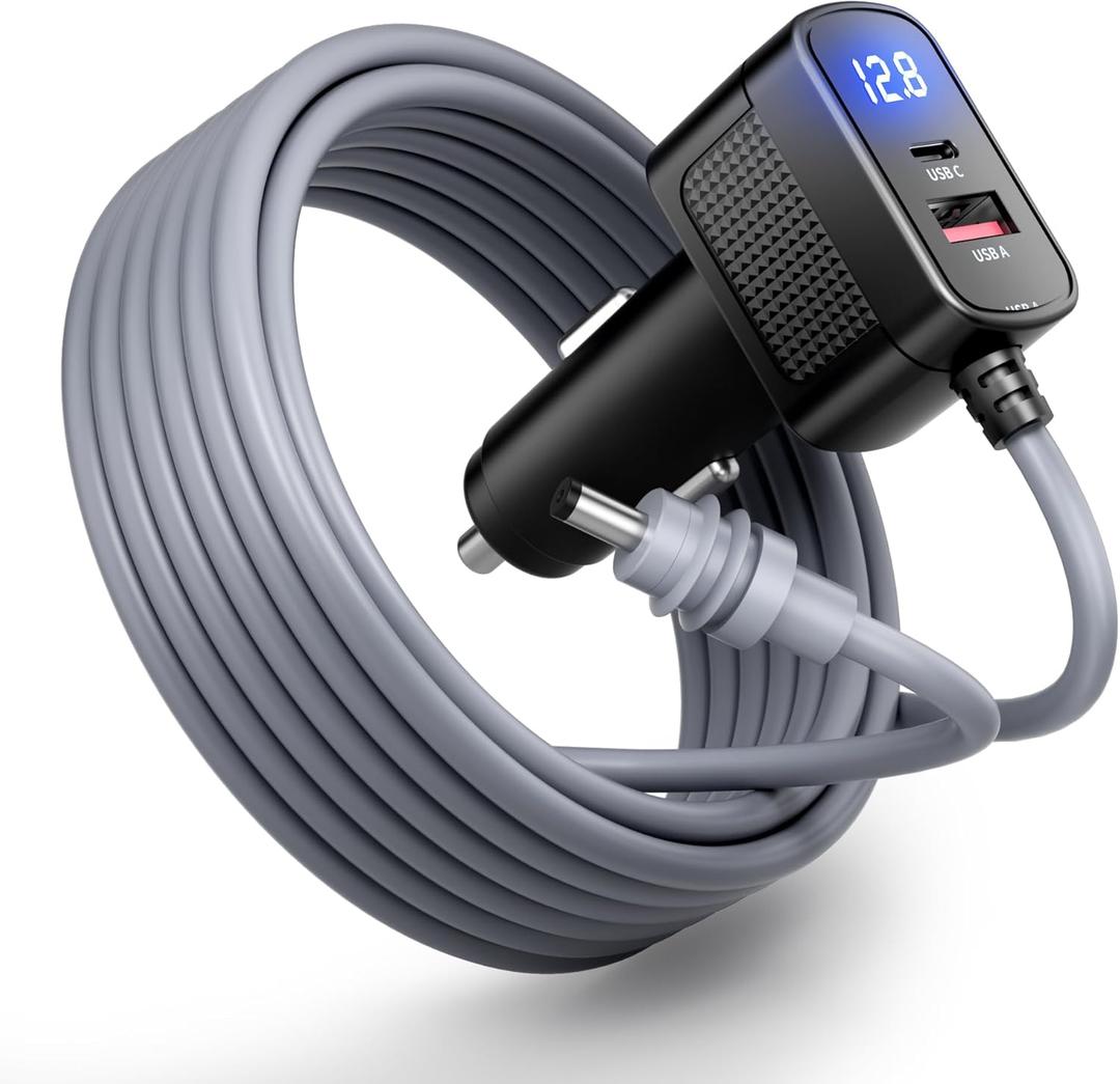 3 in 1 Starlink Mini Cable 10 FT, 18AWG, 12-24V, Waterproof, Starlink Mini Power Cable, Starlink Mini Replacement Extension Ethernet Cable for Starlink Mini