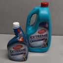 Simple Solution Extreme Pet Stain and Odor Eliminator Spray, Pee Stain Remover, Enzyme Cleaner, 3X Pro-Bacteria Cleaning Power, Dog Odor Remover, 32 oz and Gallon (160 Fl Oz (Pack of 2))