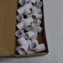 Carvedexquisitely 4-way PVC Fittings, 1-inch Furniture Grade Elbow Fittings, 4-way Side Outlet Tee Fittings, Tent PVC Connectors and Greenhouse Pipe Fittings(12 packs)