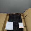 Amazon Basics Portable, Foldable Metal Wire Dog Crate with Removable Tray, Single Door, Divider Panel, Collapsible for Travel, 22 x 13 x 16 in, Black