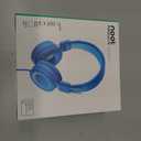 noot products Kids Headphones K11 Foldable Stereo Tangle-Free 5ft Long Cord 3.5mm Jack Plug in Wired On-Ear Headset for iPad/Amazon Kindle,Fire/Boy/Girl/School/Laptop/Tablet(Skyline Blue)