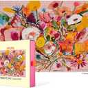 WerkShoppe Strawberry Fields1000 Piece Jigsaw Puzzle, Floral Bouquet Puzzle