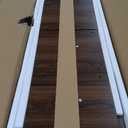 FATORRI 8 Cube Storage Organizer Bookshelf, 62 Inch Rustic Wood Horizontal Bookcase, Farmhouse Cube Long Book Shelf, TV Console Stand for Living Room (Dark Walnut)