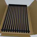 Antree 7525 Porcelain Enameled Grates (17.4 x 11.8 x 0.25) for Weber Spirit 300 Series, Spirit 700, Genesis Silver Gold B/C Replacement Weber 7525 Grates