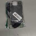 Crossbody Phone Case Compatible with iPhone 16 Pro, Cute Soft Silicone Cover with Lanyard Adjustable Shoulder Strap Shockproof Protector Women Girls Black