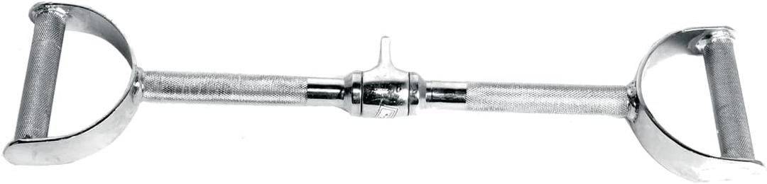 CAP Barbell Exercise Machine Attachment | Multiple Options (Straight Pro-Style LAT Bar 24")