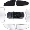 6pcs Car Window Shades for Honda Accord 2013-2017 Accessories,Windshield Side Rear Full Sunshade,Sun Visor UV Blocking, Privacy Protection and Blackout for Camping Outdoor