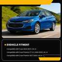 Turbocharger Intercooler Compatible with Cruze 2016 2017 2018 2019 1.4L L4 Replace 13356681 39116550 Turbo Cooler