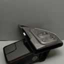 SCITOO fit for Ford for F150 Towing Mirror Reflector with Puddle Lights Black Rear View Mirror fit 2004-2014 for Ford for F150 with Turn Signal Power Control Heated Manual Folding(Driver Side) (Left)