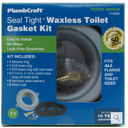 PlumbCraft® Seal Tight Waxless Toilet Gasket