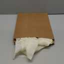 OWENIE Cream Sheer Curtains 84 inches Long 2 Panels Set for Bedroom Living Room, Soft Solid Living Room Sheer Curtain, Rod Pocket Light Filtering Curtains, 2 Pcs Each 42 W x 84" L,Cream