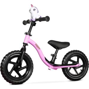 KRIDDO Toddler Balance Bike 2 Year Old, Age 24 Months to 5 Years Old, Early Learning Interactive Push Bicycle with Steady Balancing, Gift Bike for 2-5 Boys Girls, Purple