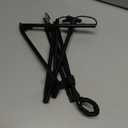 LONYEON CPAP Hose Holder - CPAP Hose Hanger for Bed Avoid Tangling and Prevent Blockage,Keeps The Air Hose Up and Away from Your Face and Arms to Make You Sleep Better,Black (Triangle Base-Height Fixed)