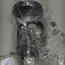 Glass Pendant LightBlack Pendant Light Fixtures with Seeded Glass Shade, Adjustable Height Hanging Lights for Hallway, Kitchen Island, Dinning RoomBulb not Included