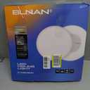 BLNAN LED Flush Mount Ceiling Light, 12 Inch 24W 3000K/4000K/5000K Hardwire Light Fixture, Ultra Thin Round White Lamp for Kitchen Porch Bedroom Hallway Stairwell Basement, Non-dimmable 1 Pack