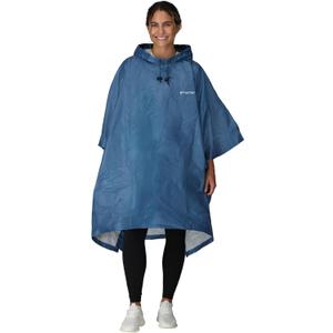 FROGG TOGGS Ultra-lite2 Waterproof, Breathable Rain Poncho, Adult and Youth Sizes (Blue)