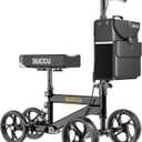 Knee Scooter for Adults for Foot Injuries, Foldable Adjustable Height