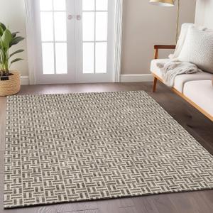 Addison Rugs Chantille ACN911 Brown 2'6" x 3'10" Indoor/Outdoor, Machine Washable, Easy Clean, Non Shedding, Bedroom, Living Room, Dining Room, Kitchen, Patio Rug