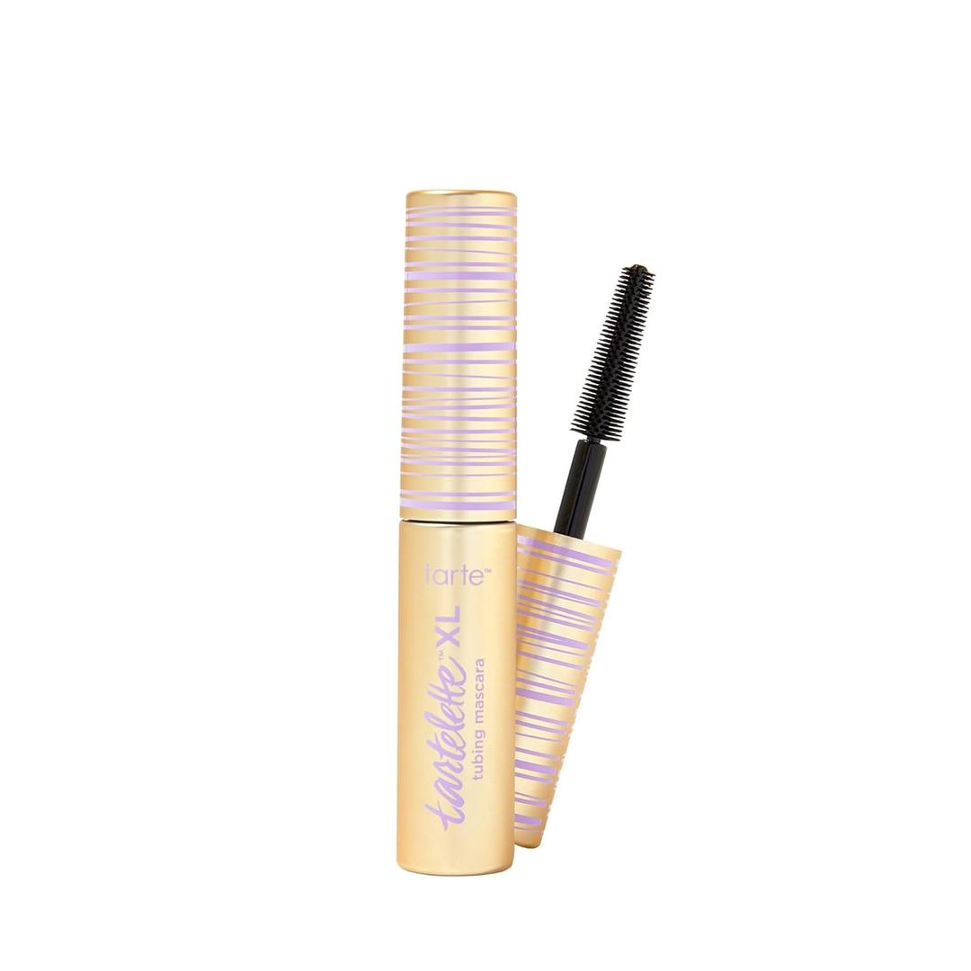 tarte tartelette XL tubing mascara  Lash Extensions in a Tube with Peptide, Extra-Bold Buildable Lifted Length & Volume, Smudge-Proof Longwear, Easy-to-Remove, Vegan & Cruelty-Free