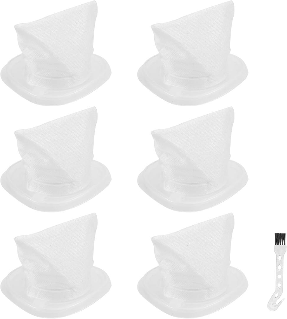 6 Pack HNVCF10 Replacement Filters Fit for Black and Decker Dust buster Hand Vacuums HNVC215B10, HNV215B12, HNVC215BW52, HNVC115B22, HNVC115J06, HNVC115J22, HNVC115JB06, HNVC220BCZ01, HNVC220BCP07