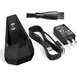 Charging Dock Replacement for MANSCAPED 4.0, Wireless Charging Stand Base Compatible with MANSCAPED The Lawn Mower 4.0 Electric Groin Hair Trimmer Only