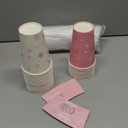 Pickmesh 50 Sets 12oz Winter Baby Shower Party Coffee Cup Sets, Baby It's Cold Outside Snowflake Hot Cocoa Bar Paper Cups with Lids, Sleeves Stirrers for Christmas Birthday Decor