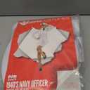 fun shack Boat Captain Costume for Women, Navy Sailor Outfit, Nautical Captain Attire, Perfect for Parties and Events (Small)