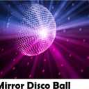 10" Mirror Disco Ball Great for a Party or Dj Light Effect Christmas