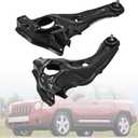 Rear Left & Right Suspension Trailing Arm Link Compatible with Jeep Compass 2007-2016, Patriot 2007-2017 Replace# 5105927AA, 5105930AA
