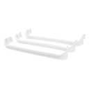 Replacement for 240534701(Middle) 240534901 Refrigerator Door Shelf Compatible with Frigidaire Kenmore Refrigerator Rack Bar