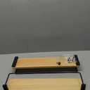 OROPY Spice Rack Wall Mounted, Rustic Wood Hanging Rack for Over The Stove, Kitchen Wall, 2 Pack