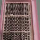 Goddvenus Lash Clusters Kit Wispy Eyelash Clusters Lashes Natural DIY Lash Extension Kit 10-16mm Cluster Eyelash Extensions Kit 300pcs C Curl Individual Lashes Cluster Eyelash (With Tweezers)