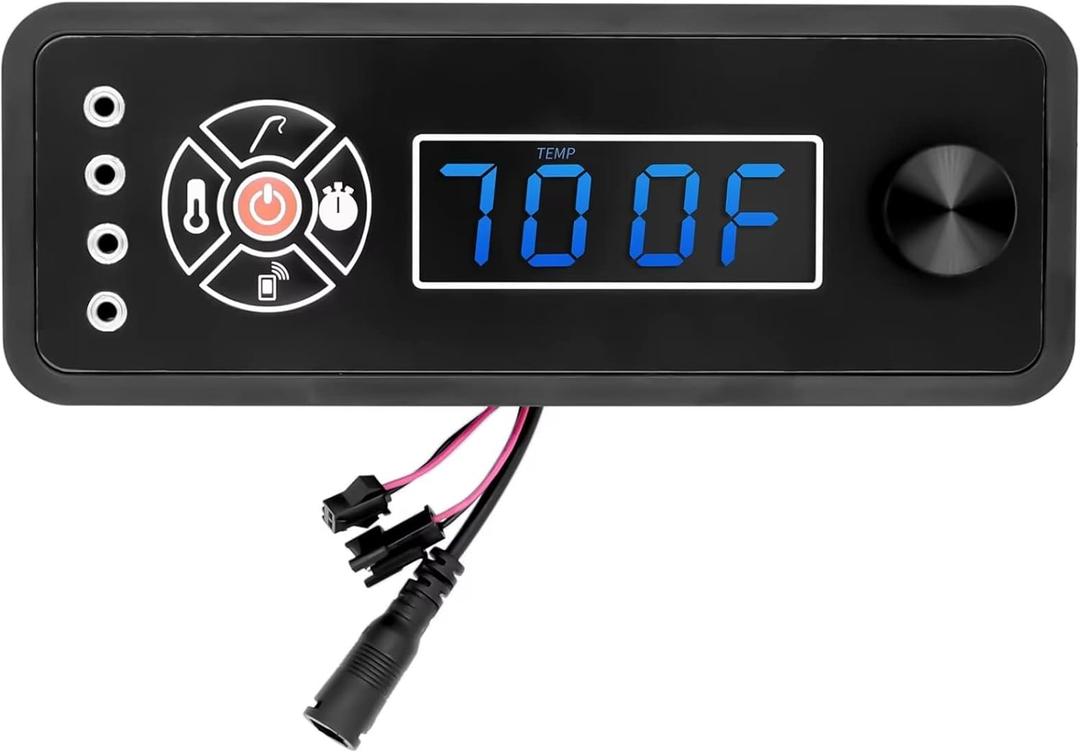 9904200043 Controller Compatible with Masterbuilt Gravity Series 800 Digital Charcoal Grill + Smokers, Digital Control Panel (Non-Wifi) for Model: MB20040122, MB20040221 Replacement Part