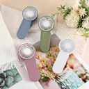 Sumind 20 Pcs Small Personal Portable Fan Mini Handheld Bulk 1 Speed Electric Cute Battery Powered for Neck Lash Makeup Women Men Travel Camping Indoor Outdoor Summer (White & Morandi Colors)