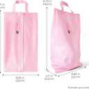 pack all Shoe Bag for Travel, Water-Resistant Shoe Pouch for Gym, Odor-Resistant Soccer Cleats Bag for Sport (Pink, 1-Pack)