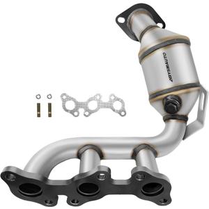 Right Catalytic Converter Direct-fit Compatible with Toyota Sienna, Lexus RX330 2004 2005 2006, Toyota Highlander 2004-2007 FWD 3.3L V6 Catalytic Convertor 16394 (EPA Compliant)