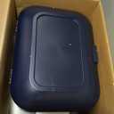Megiu Car Refrigerator Portable Car Fridge 12V Refrigerator 23 Quart (22 Liter) Freezer Compressor Cooler 12V/24V DC 110240 V AC for Outdoor Camping Travel Home Use -18~+15 (Blue)