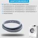 DC97-18094B Washer Door Boot Seal Gasket Diaphragm for Samsung Washing Machine WF42H5000AW/A2 WF42H5100AW/A2 WF42H5200AF/A2 WF42H5200AP/A2 WF42H5200AW/A2 Replace PS9606239 AP5917067 EAP9606239 4000547