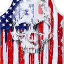 RAISEVERN Mens Tank Tops Summer Sleeveless Tee Cool Workout T-Shirts Beach Novelty Undershirts (Medium, A New Flag 001)