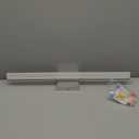 Combuh 24Inch LED Bathroom Vanity Light Bar, Color Changing 3CCT Dimmable Shining Over Mirror Lighting Fixture, Indoor Wall Sconces Modern 14W Chrome